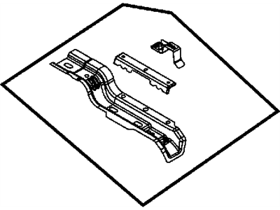 Ram 55372356AA CROSSMEMBER Front Seat Retention
