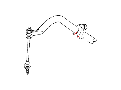 Dodge Ram 1500 Sway Bar Kit - 5290439AA