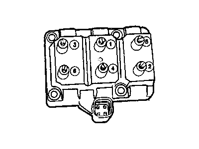 Chrysler Cirrus Ignition Coil - MD141044