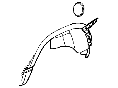 Chrysler 4857638AG PLATE Fascia to Body