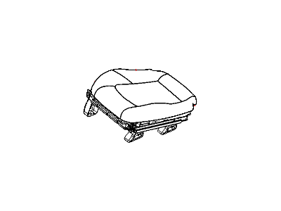 Chrysler Crossfire Seat Cushion - 1KN72XDVAA