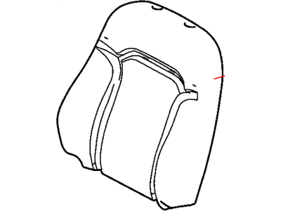 2004 Jeep Liberty Seat Cover - ZD121L2AA