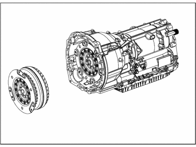 Jeep 68249553AB TRANSMISSION With Torque Converter