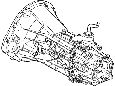 Dodge 52104713AB TRANSMISSION 6 speed