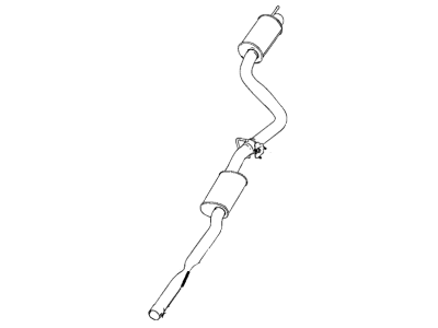 2019 Dodge Charger Muffler - 68418835AB