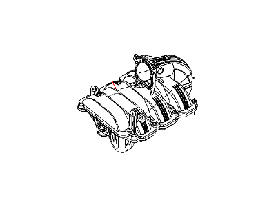 Jeep 53031080AE MANIFOLD Intake