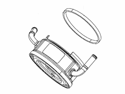Ram 68271639AC HEATER Engine Oil Heat Exchanger