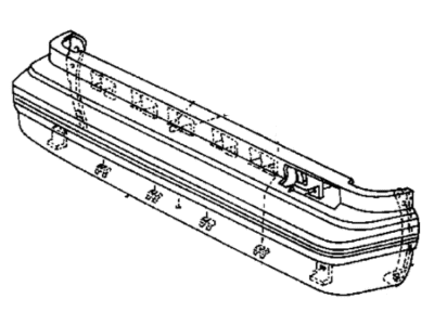Chrysler LeBaron Bumper - 4451607