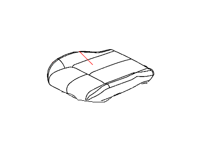 Jeep 1QC371J8AA COVER Front Seat Cushion