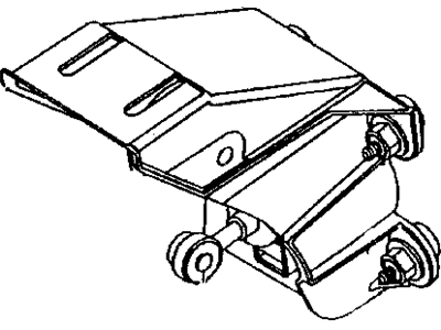 Chrysler 4683543 BRACKET Brake Pedal