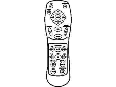 Dodge 5080692AA REMOTE Wireless Infrared