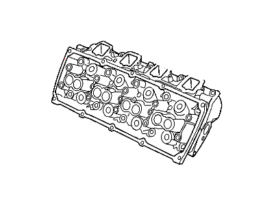Dodge 53021608BK HEAD Cylinder Right