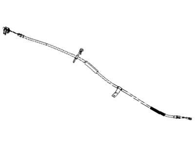 Dodge 4721493AE CABLE Parking Brake