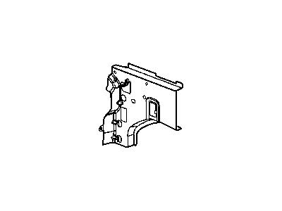 Ram 55359682AB REINFORCEMENT Body Side Aperture Extension