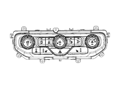Jeep Wrangler A/C Switch - 7BU49DX9AA