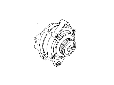 Chrysler PT Cruiser Alternator - R60299915A