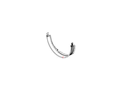 Mopar 68194960AC Lower Deflector, Front