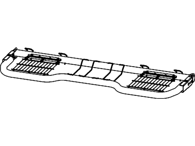 Ram 68050745AA FRAME Rear Seat Cushion