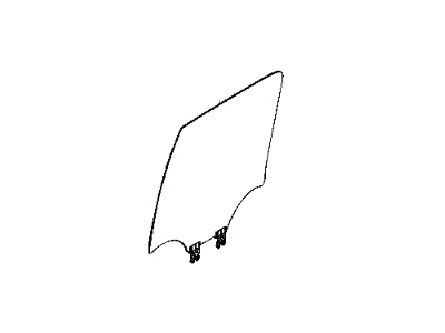 Ram 68276782AC GLASS Rear Door Quad