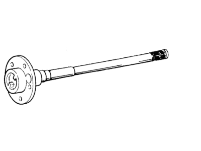 Dodge Ram Wagon Axle Shaft - 4746620