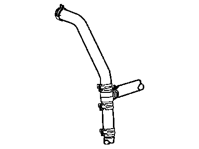 Dodge 4596570AB HOSE Heater Return