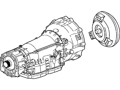 Jeep 5179336AA TRANSMISSION PACKAGE With Torque Converter