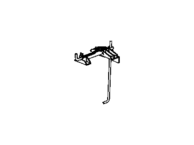 Dodge 5116523AA RETAINER Battery