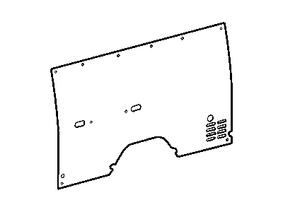 Dodge 5104294AA PANEL Quarter Trim