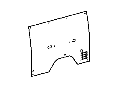 Mopar 5123247AA Panel Side Trim