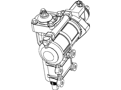 Jeep Rack And Pinion - 68052897AA