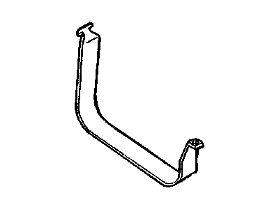 Dodge 52102181AB STRAP Fuel Tank