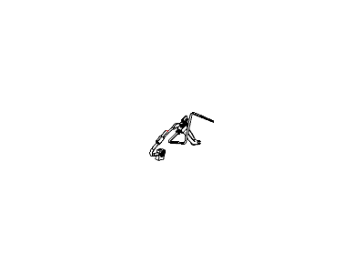 Jeep Commander Brake Line - 52089259AD