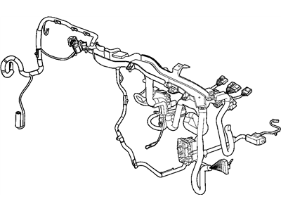 Dodge 4795857AG WIRING Instrument Panel