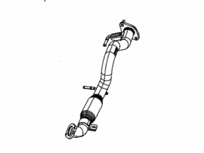 2020 Jeep Compass Catalytic Converter - 57008676AA