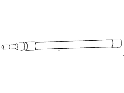 2005 Dodge Ram 2500 Driveshaft Yokes - 5102162AA