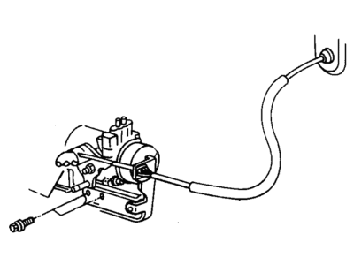 Chrysler Cirrus Accelerator Cable - 4459075