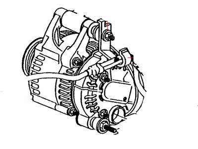 Chrysler 4868402AA GENERATOR Engine
