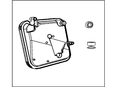 Jeep 5101917AB GASKET AND SEAL PACKAGE Valve Body