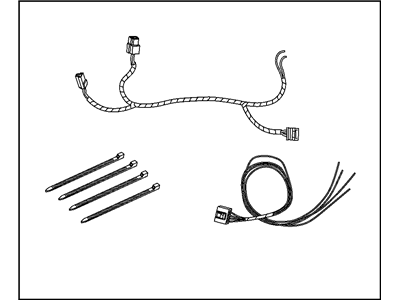 Jeep 82210512 ADAPTER KIT Trailer Tow