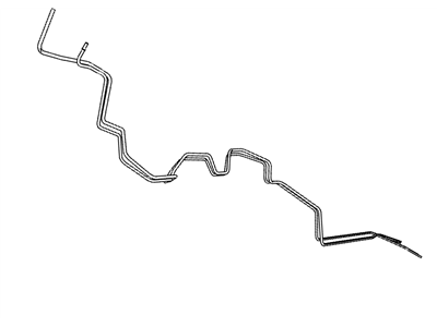 Dodge 4880650AH BUNDLE Fuel Supply and Vapor Line