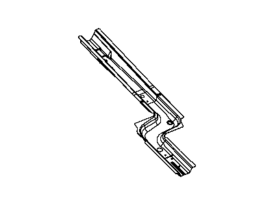 Mopar 68087918AF Rail Assembly, Front Passenger Side