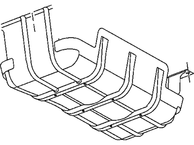 Jeep 52100332AG PLATE Skid