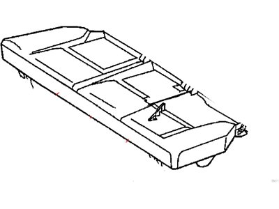 Chrysler PT Cruiser Seat Cushion - TT381FLAA