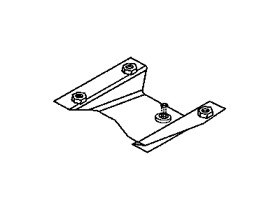 Dodge 5121455AA BRACKET Air Bag Control Module