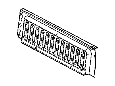 Mopar 55276086AA Panel Front Box