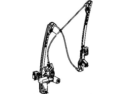 Chrysler Pacifica Window Regulator - 5020787AE