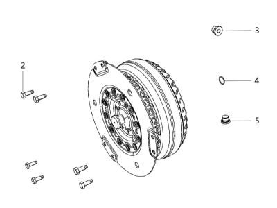 Dodge Durango Torque Converter - 68405036AA