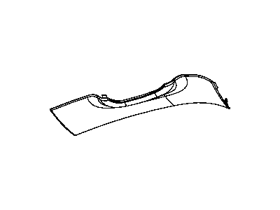 Chrysler UD58BDAAD COVER Instrument Panel Steering Column Opening
