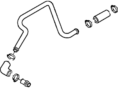 Dodge 5014171AA TUBE Oil Cooler