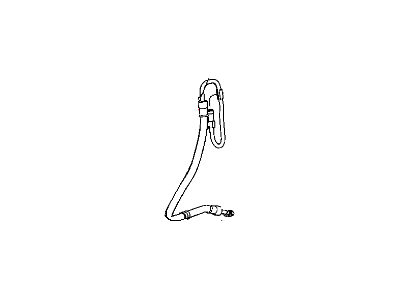 Ram 2500 Power Steering Hose - 52122376AF